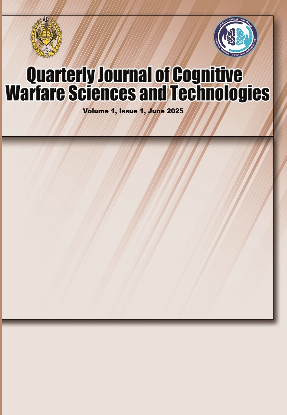 Cognitive warfare sciences and technologies